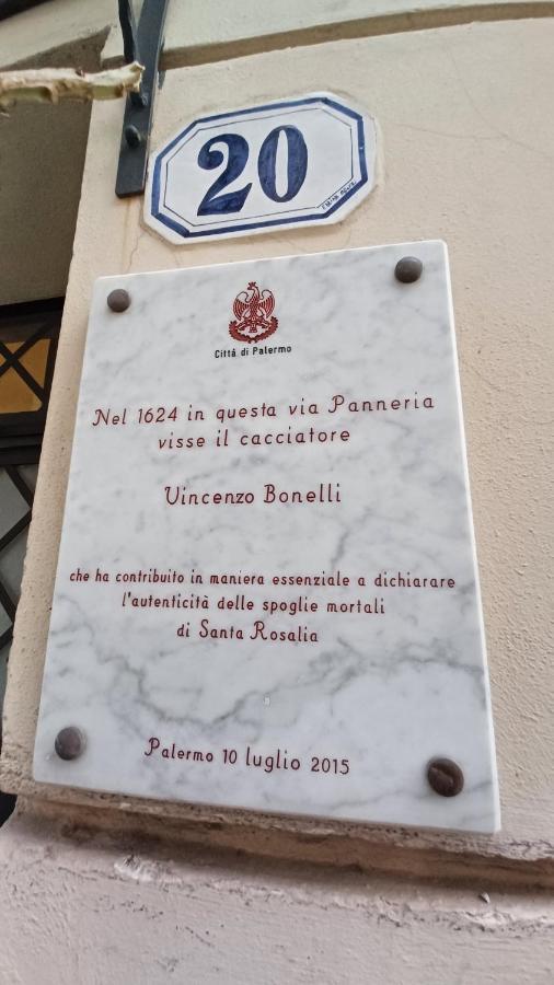 La Casa Del Cacciatore - Alloggio Con Terrazzo Apartment Palermo Exterior foto